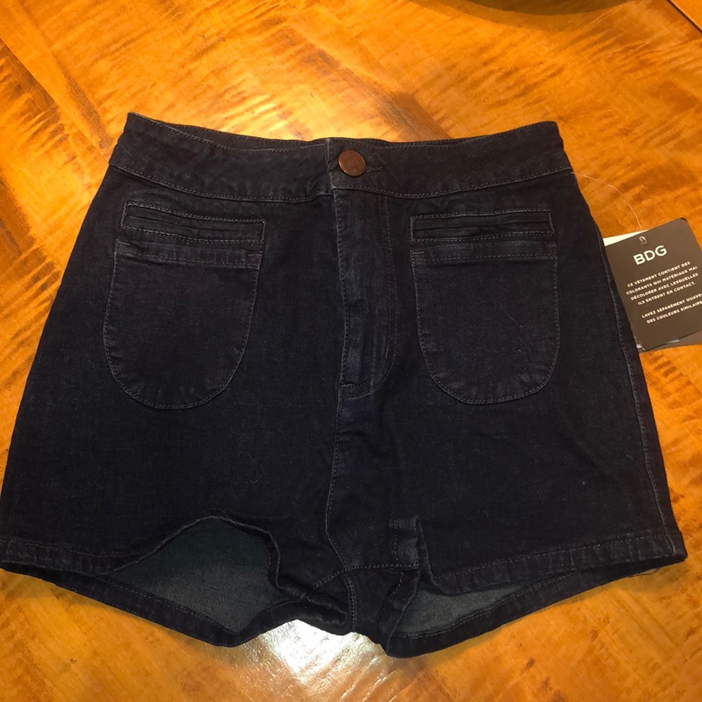 BDG high rise pinup shorts